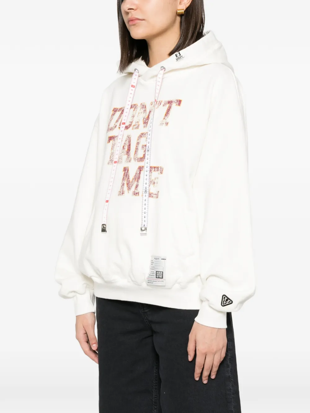 Maison MIHARA YASUHIRO Hoodie met lange mouwen Wit