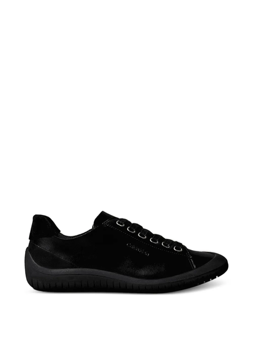 Calvin Klein lace-up sneakers Zwart
