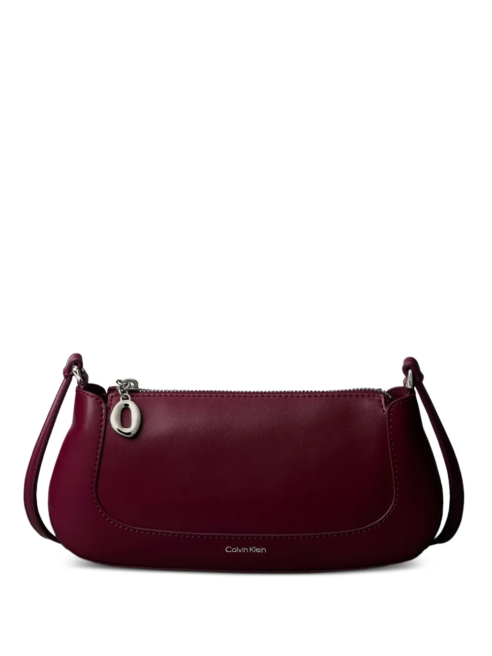 Calvin Klein zip shoulder bag - Rosso