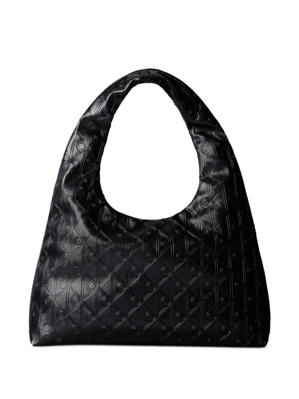 Calvin Klein patterned shoulder bag - Nero