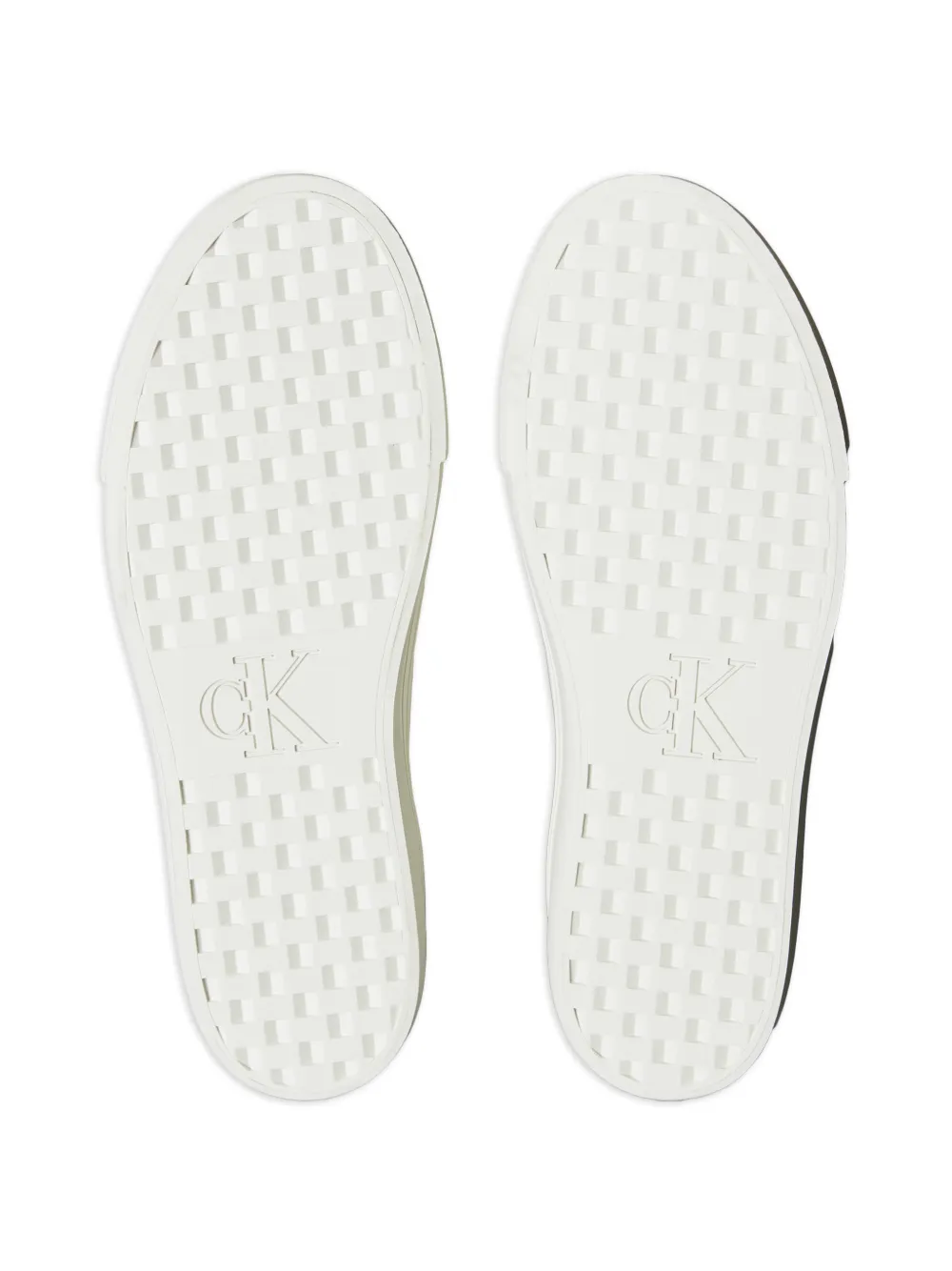 Calvin Klein Sneakers met plateauzool Wit