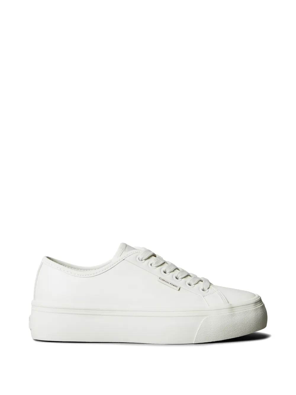 Calvin Klein Sneakers met plateauzool Wit