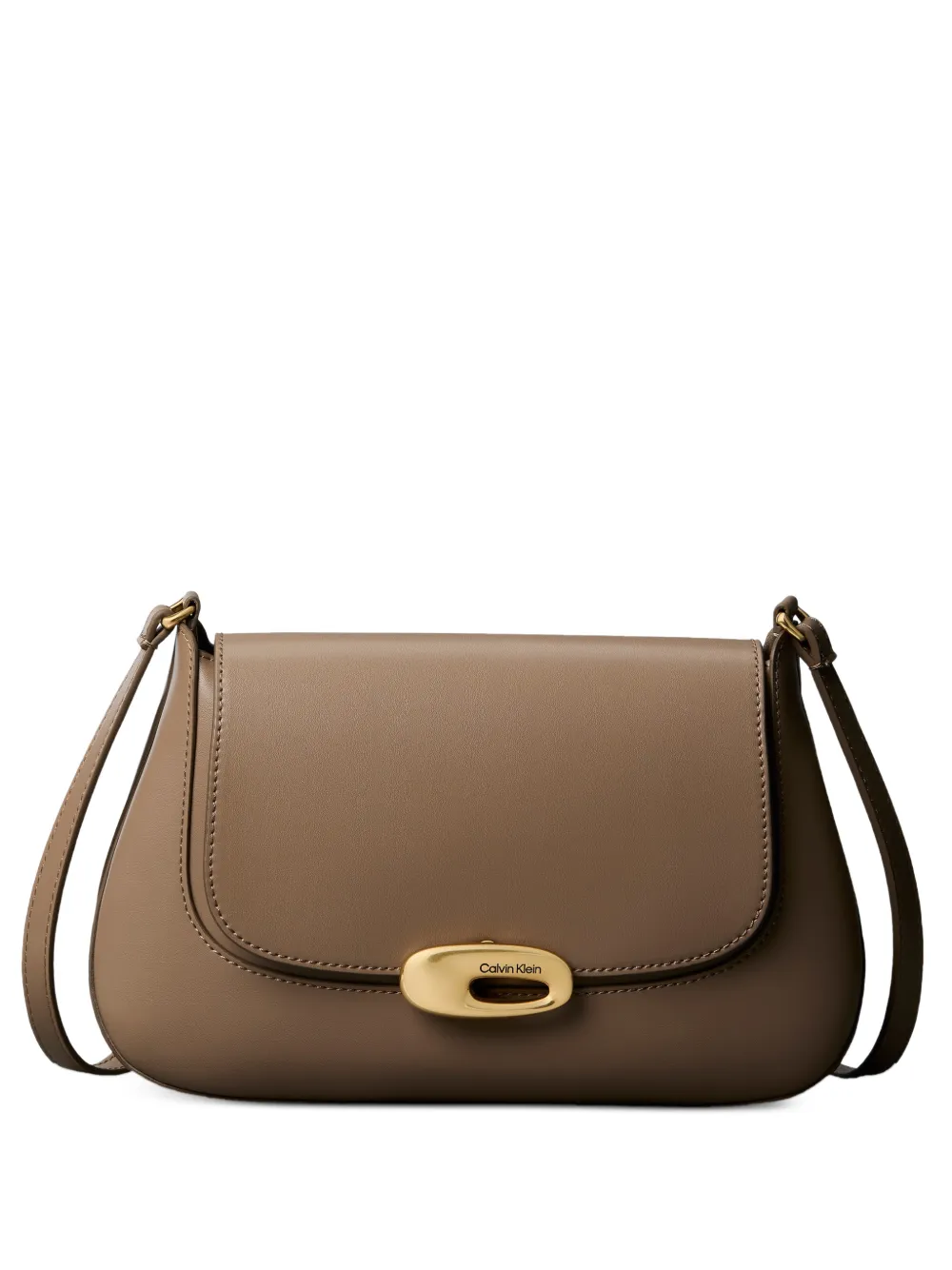 Calvin Klein flap lock shoulder bag - Toni neutri