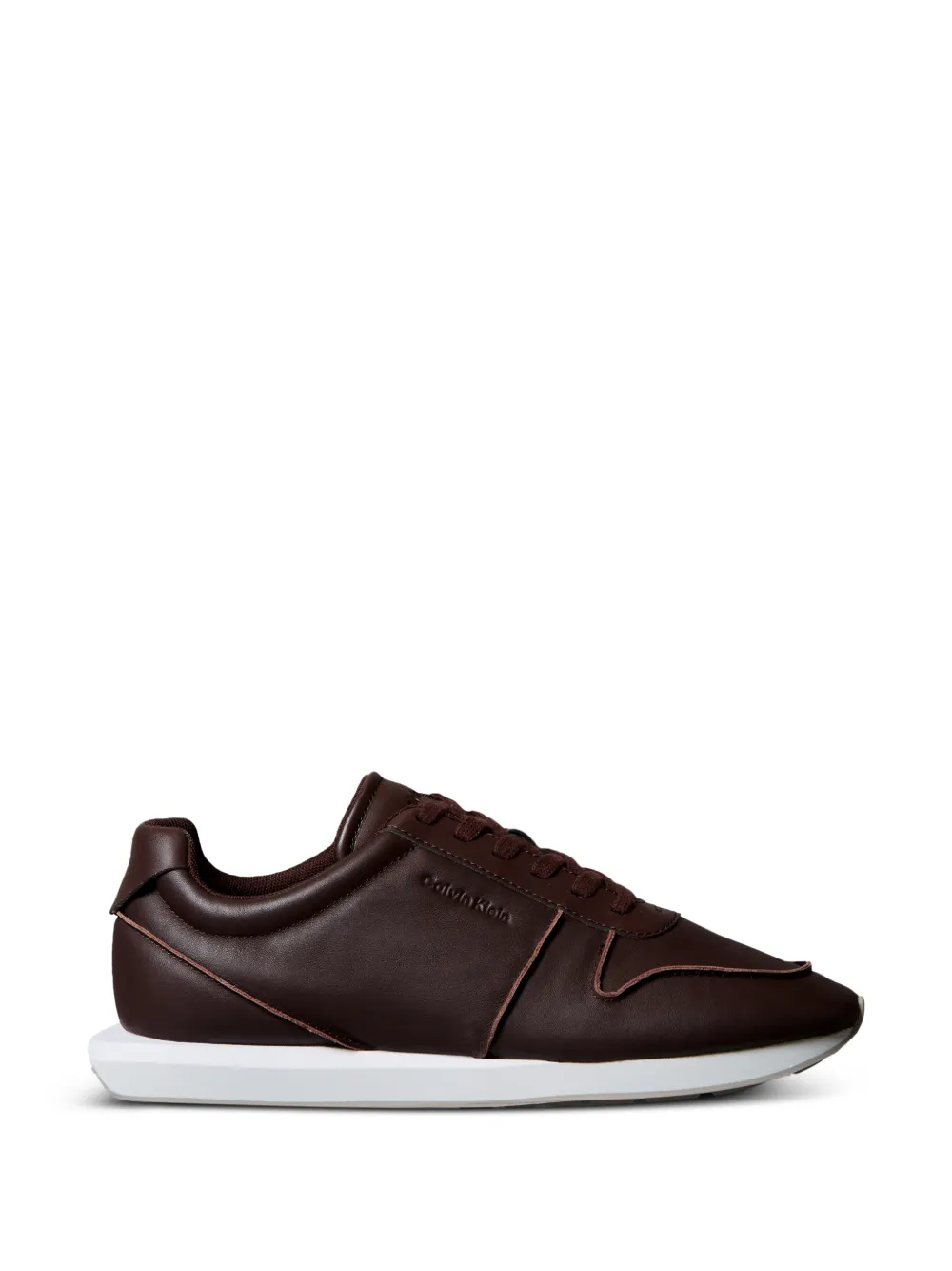 Calvin Klein lace-up sneakers - Marrone