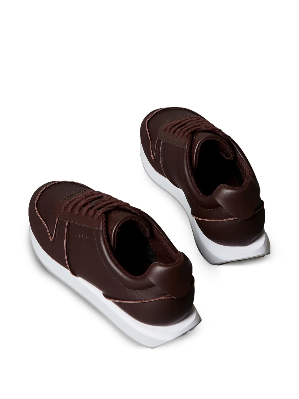 Calvin Klein lace-up sneakers Bruin