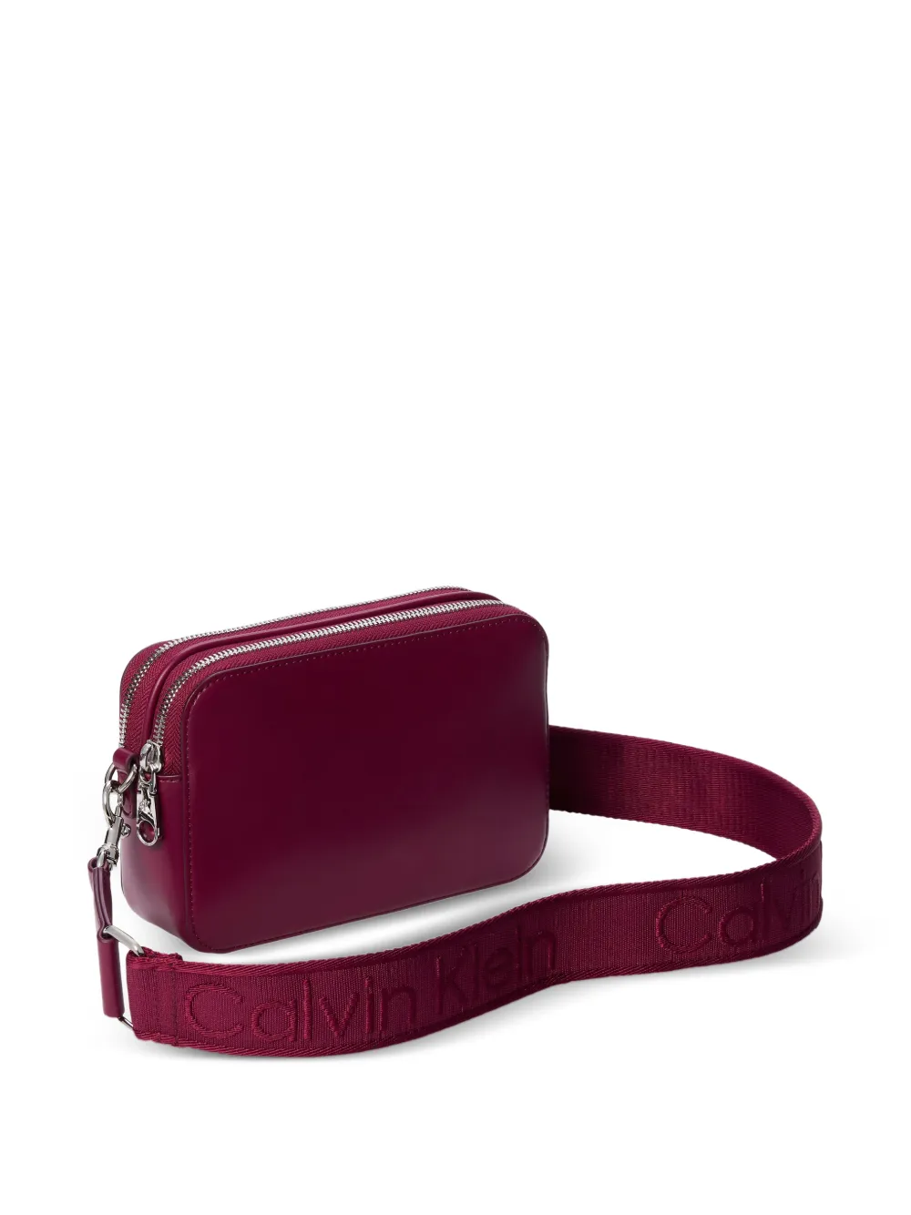  Calvin Klein Zip Shoulder Bag - Pink 