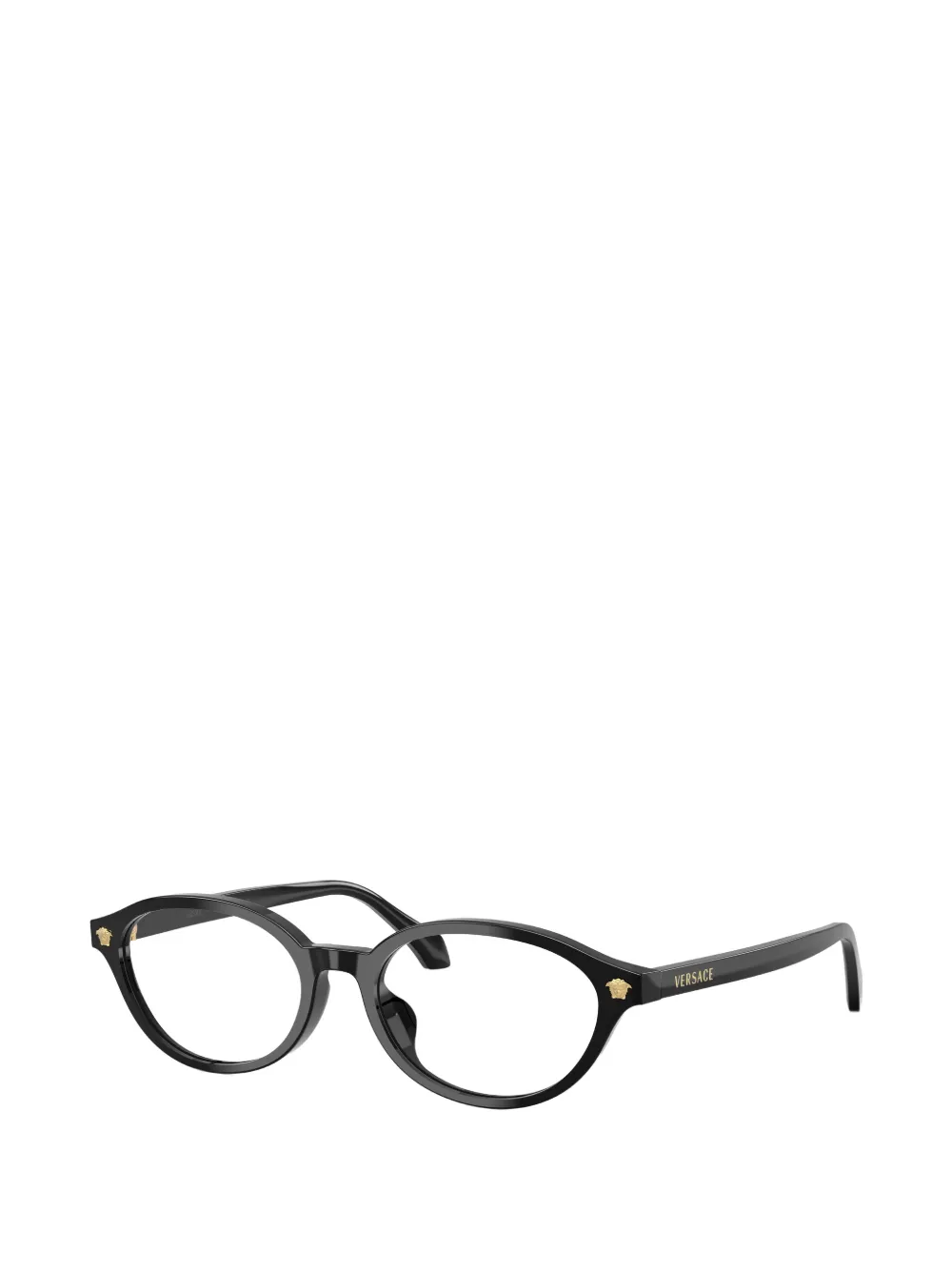 Versace Eyewear Zonnebril met Medusa-detail Zwart