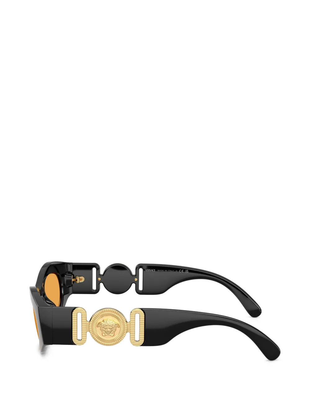 Versace Eyewear Medusa zonnebril met detail Zwart