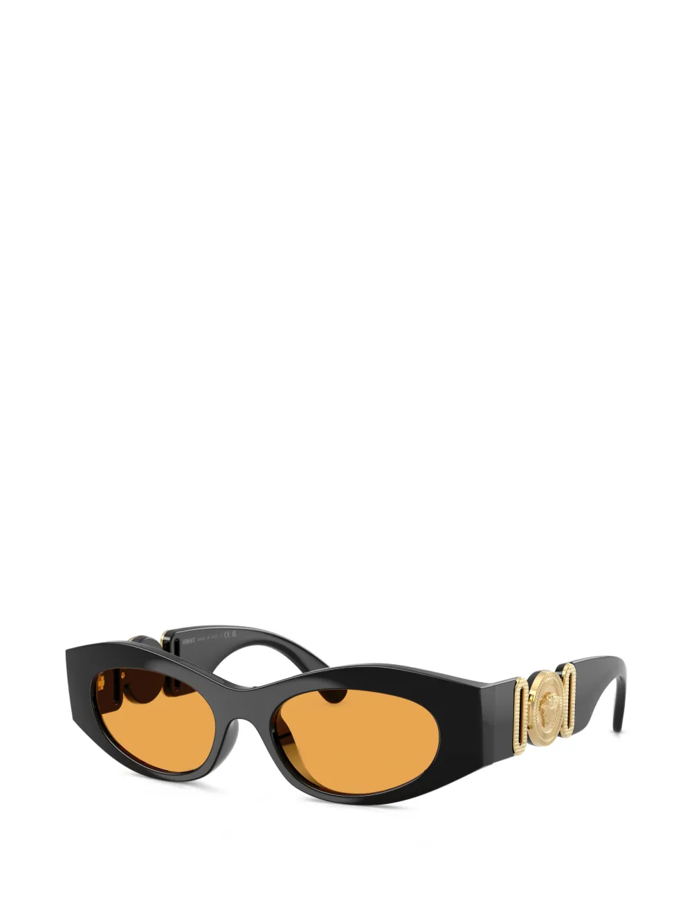 Versace Eyewear Medusa zonnebril met detail Zwart