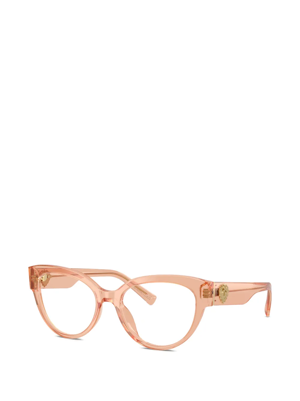 Dolce & Gabbana Eyewear Bril met logodetail Roze