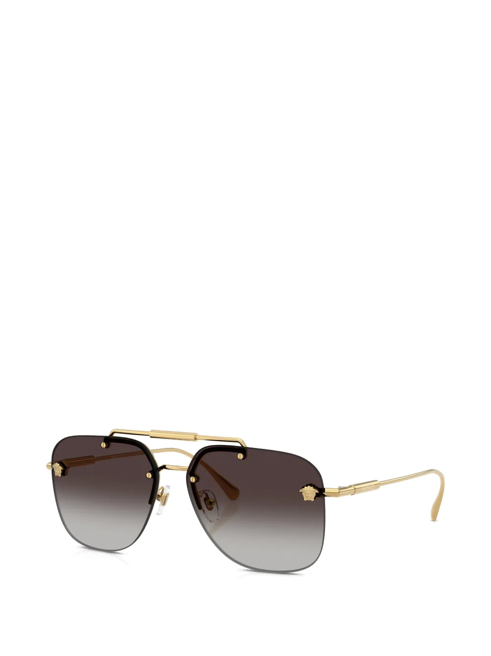 Versace Eyewear Zonnebril met Medusa logo Goud
