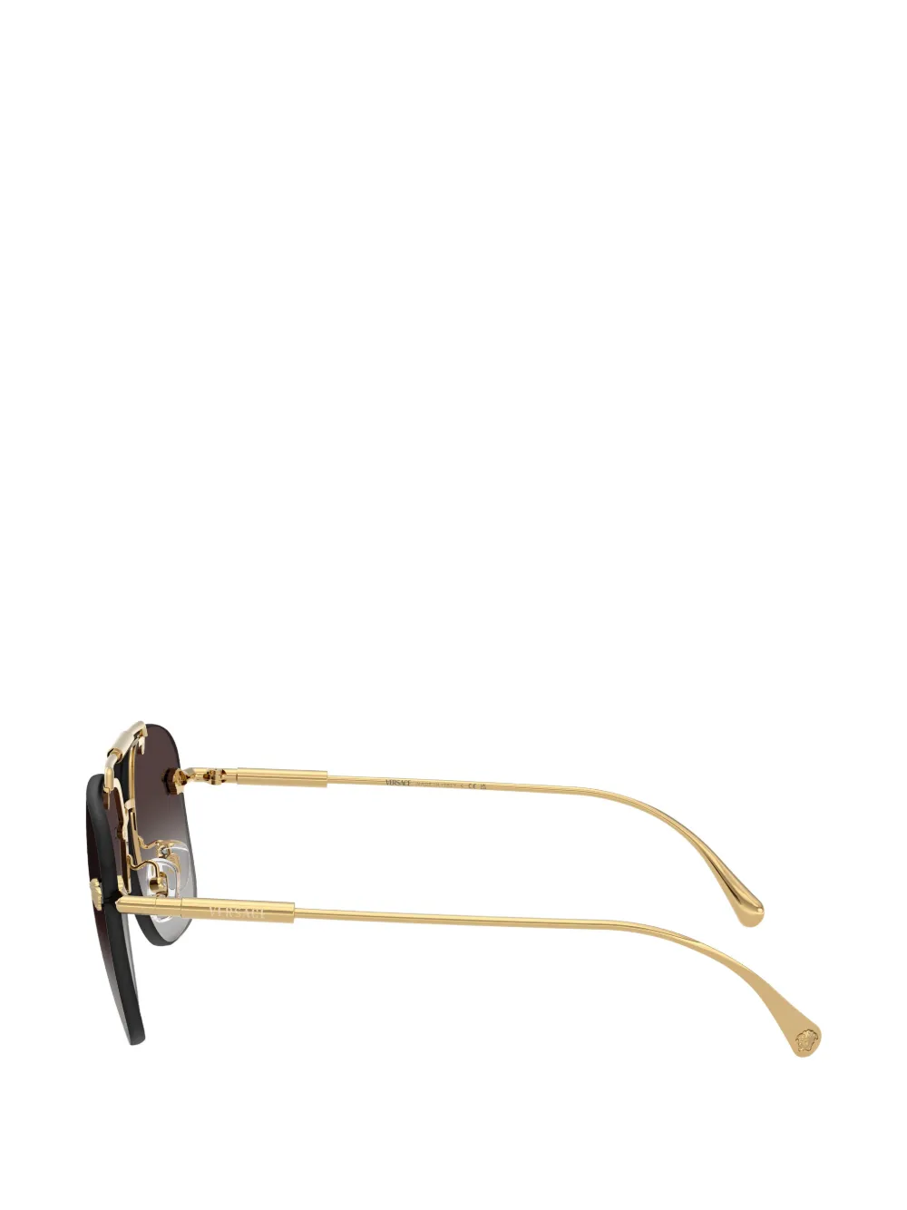 Versace Eyewear Zonnebril met Medusa logo Goud