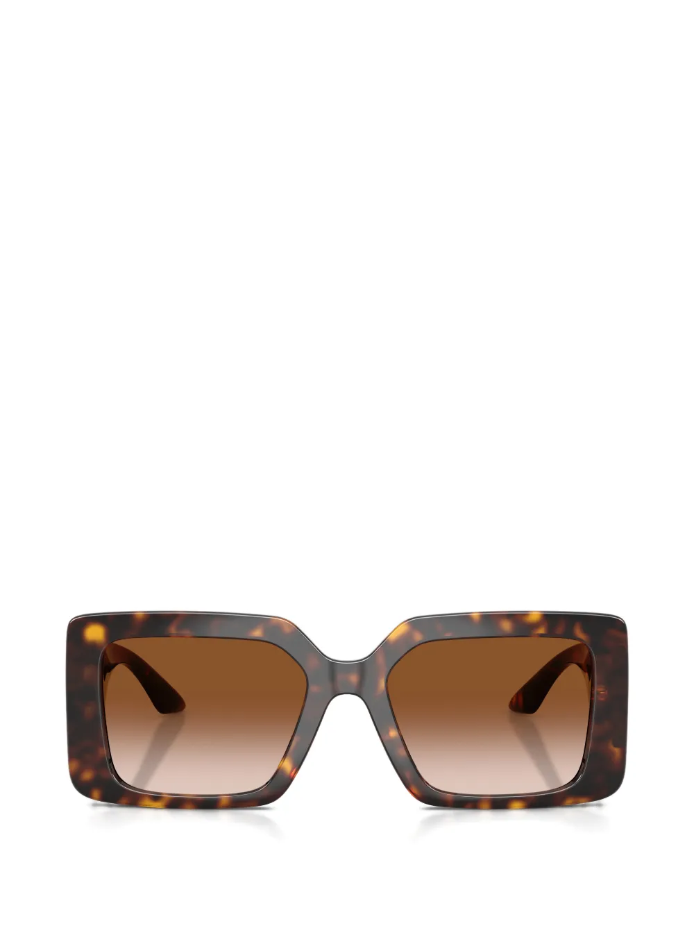 Versace Eyewear square-frame sunglasses - Marrone