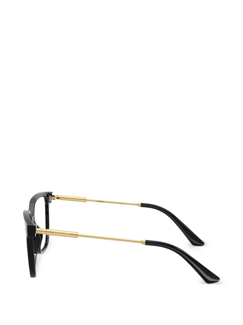 Versace Eyewear Medusa bril met vierkant montuur Zwart