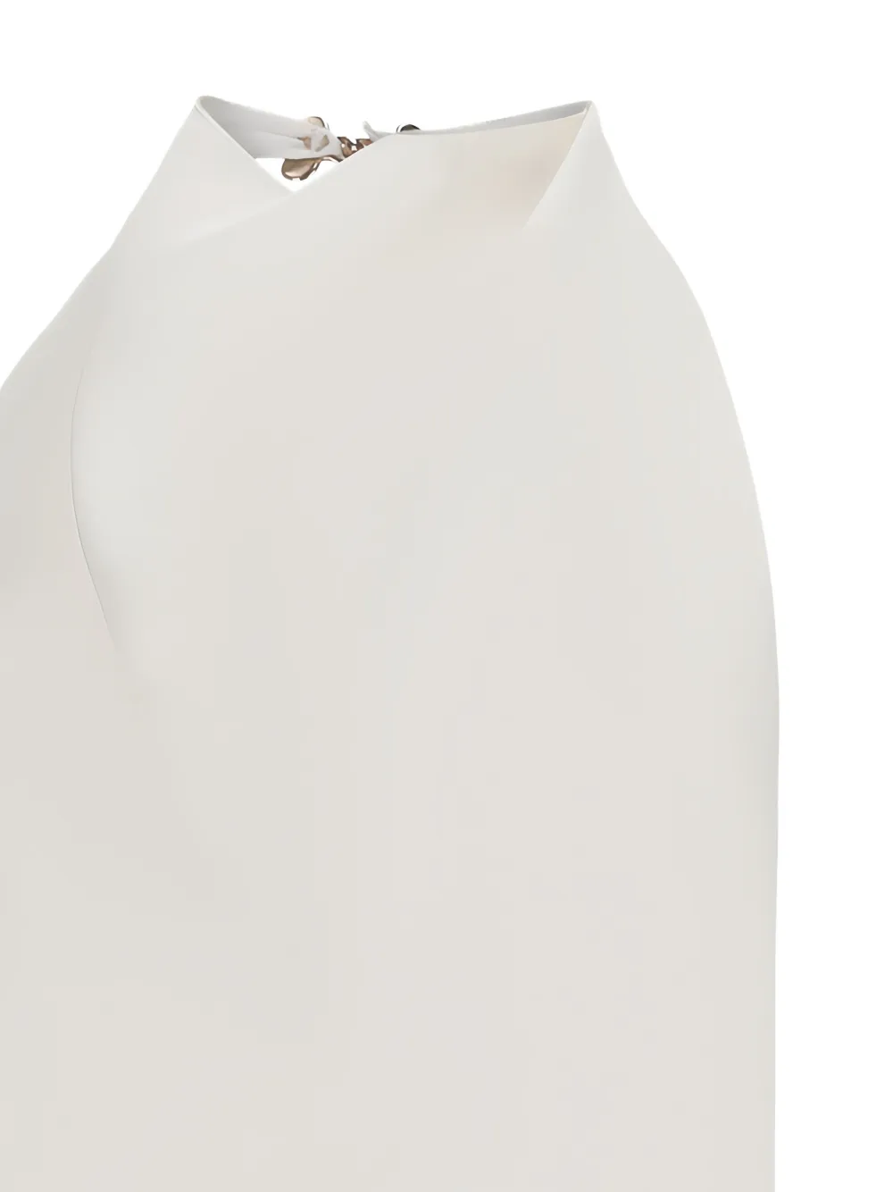  Stephan Janson Halterneck Mini Dress - Neutrals 