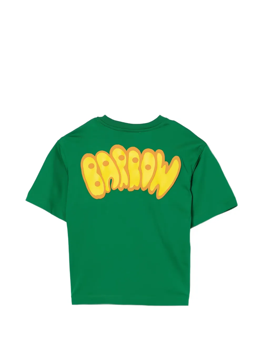 Barrow kids T-shirt met logoprint Groen