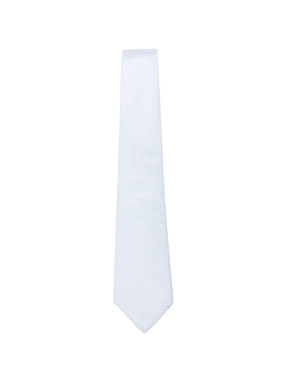 Emporio Armani textured tie - Blu