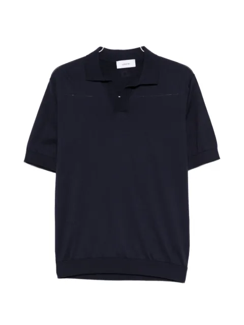 Lardini open collar T-shirt 