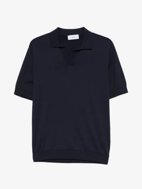 Lardini open collar T-shirt 