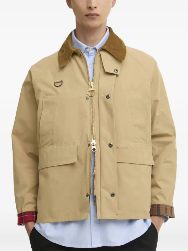 Barbour Solar Spey コーデュロイジャケット | ニュートラル | FARFETCH JP