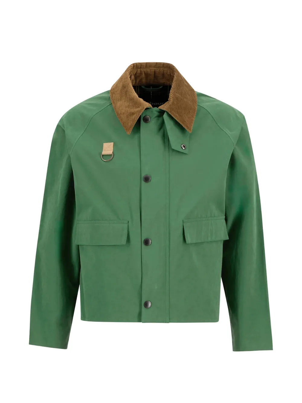 Barbour Spey corduroy-collar pocket jacket - Grün