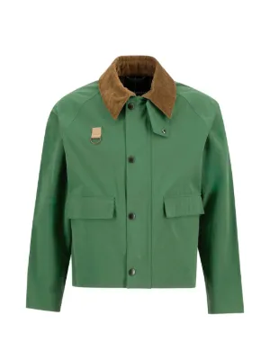 Barbour コーデュロイカラー ジャケット | ブルー | FARFETCH JP