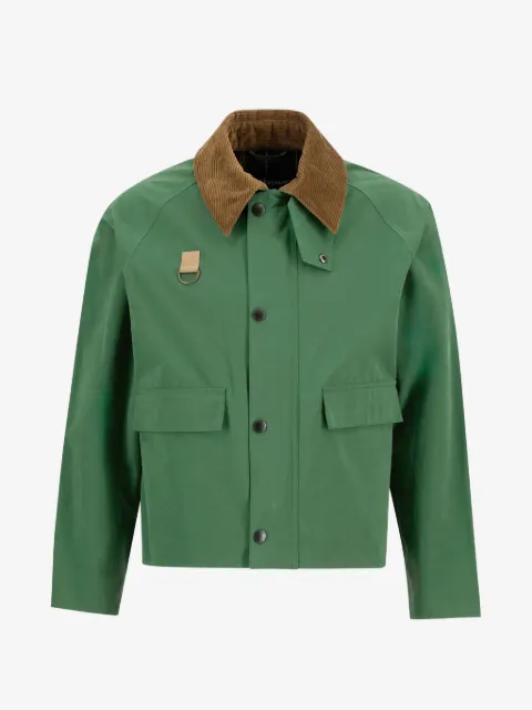 Barbour Spey corduroy-collar pocket jacket