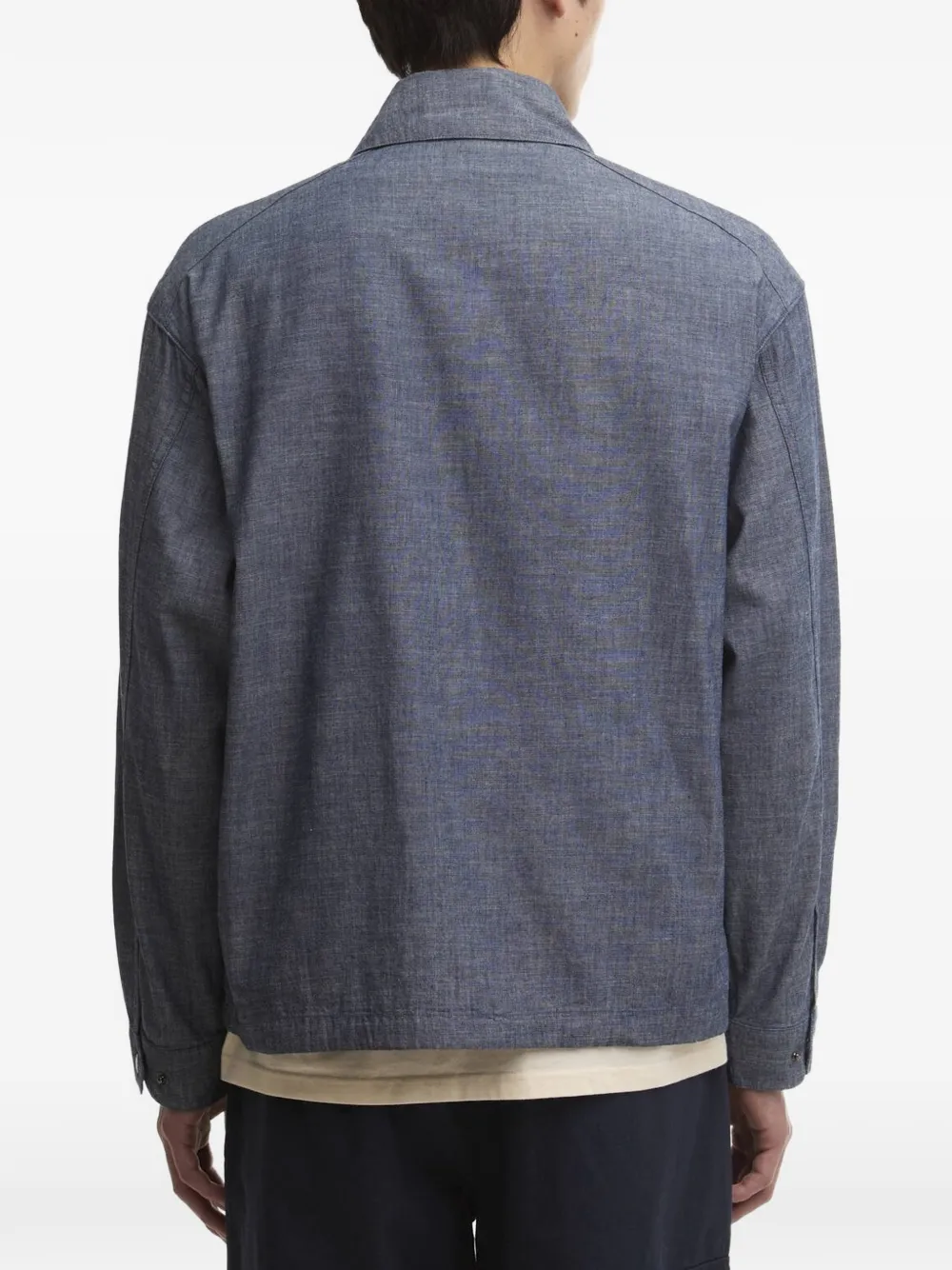 Barbour Modified Westoe katoenen jack met klepzak Blauw