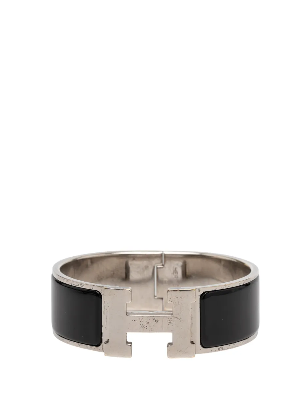 Hermès Pre-Owned Bracciale Clic Clac H PM smaltato 2000-2025 - Nero