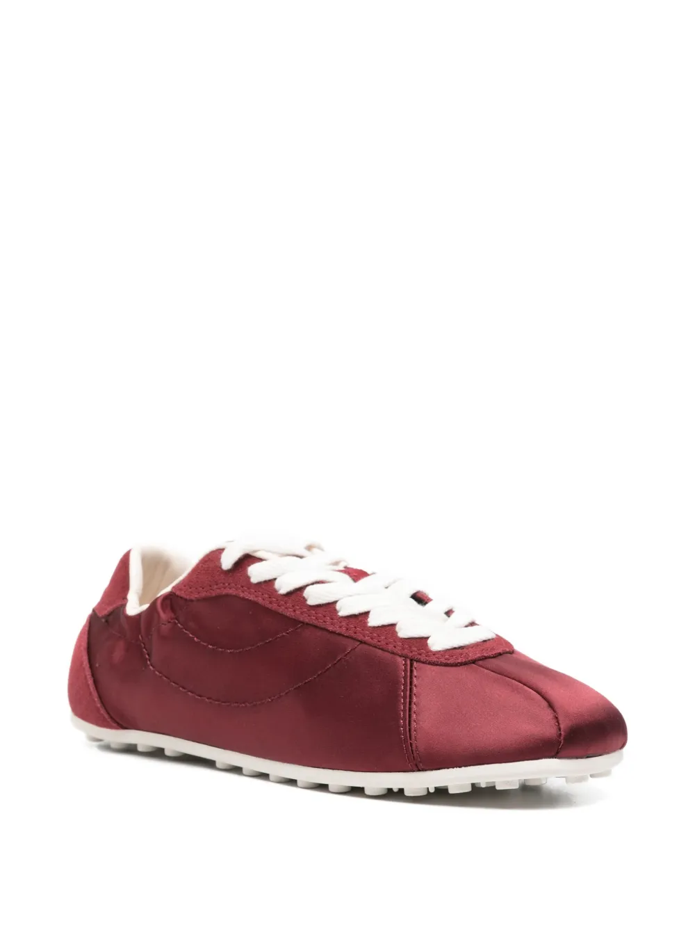 Paul Smith Sneakers met suède vlak Rood