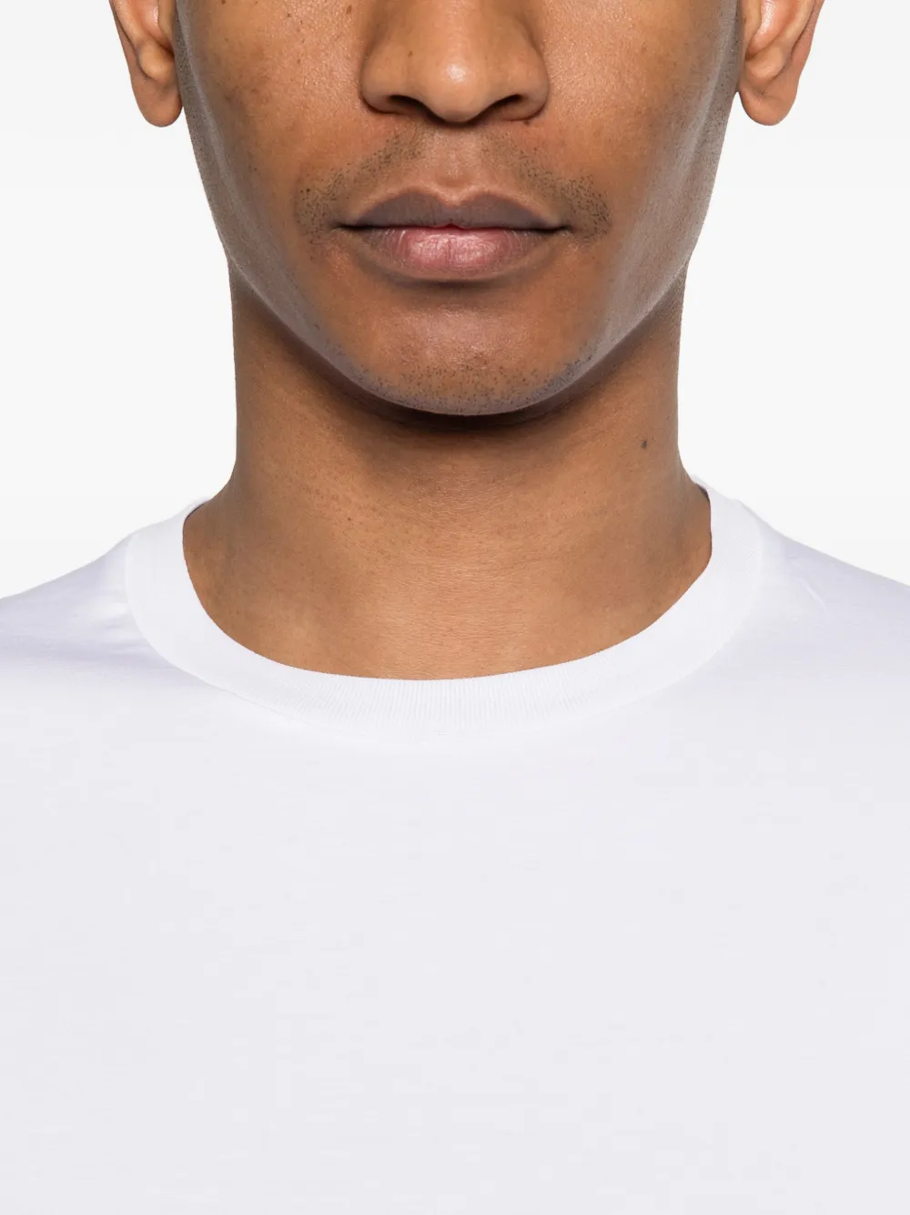 Herno T-shirt met ronde hals Wit