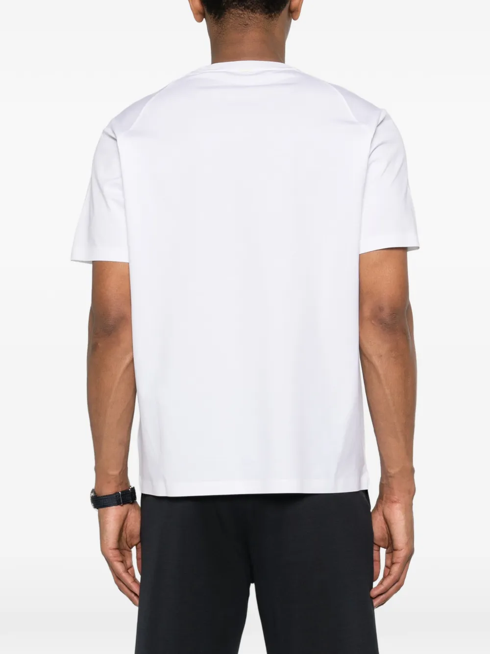 Herno T-shirt met ronde hals Wit