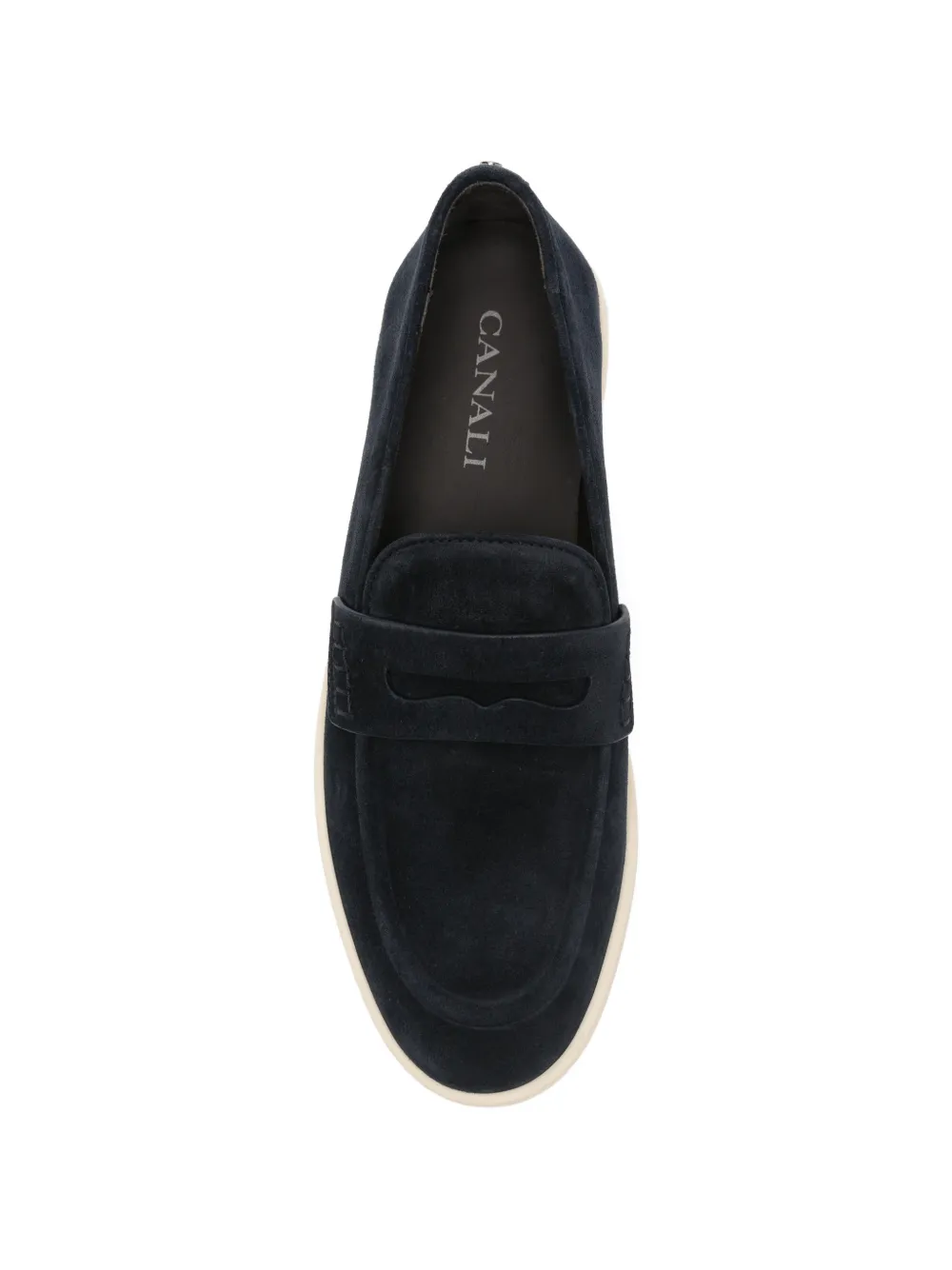 Canali Penny loafers Blauw