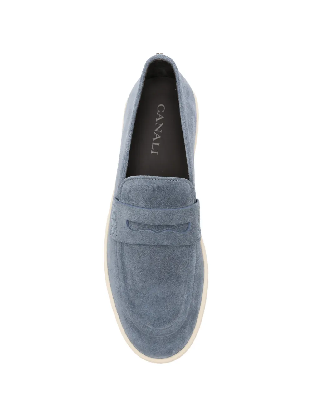 Canali Penny loafers Blauw