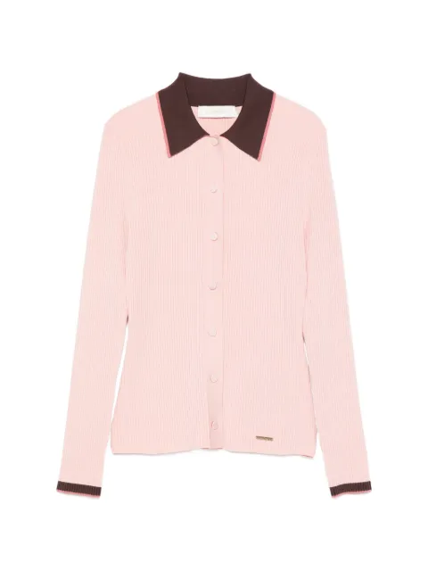 ZIMMERMANN cárdigan con ribete en contraste