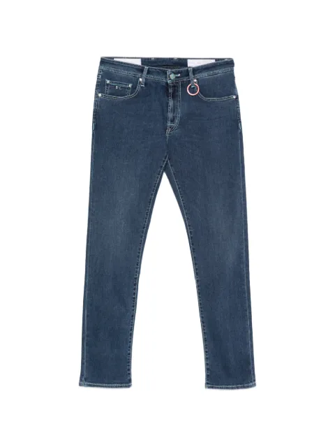 Sartoria Tramarossa Michelangelo logo-patch jeans