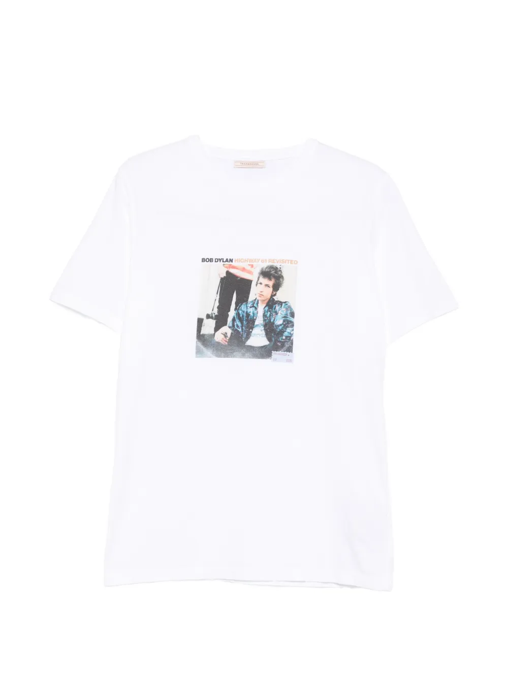 Sartoria Tramarossa x Bob Dylan T-shirt con stampa - Bianco