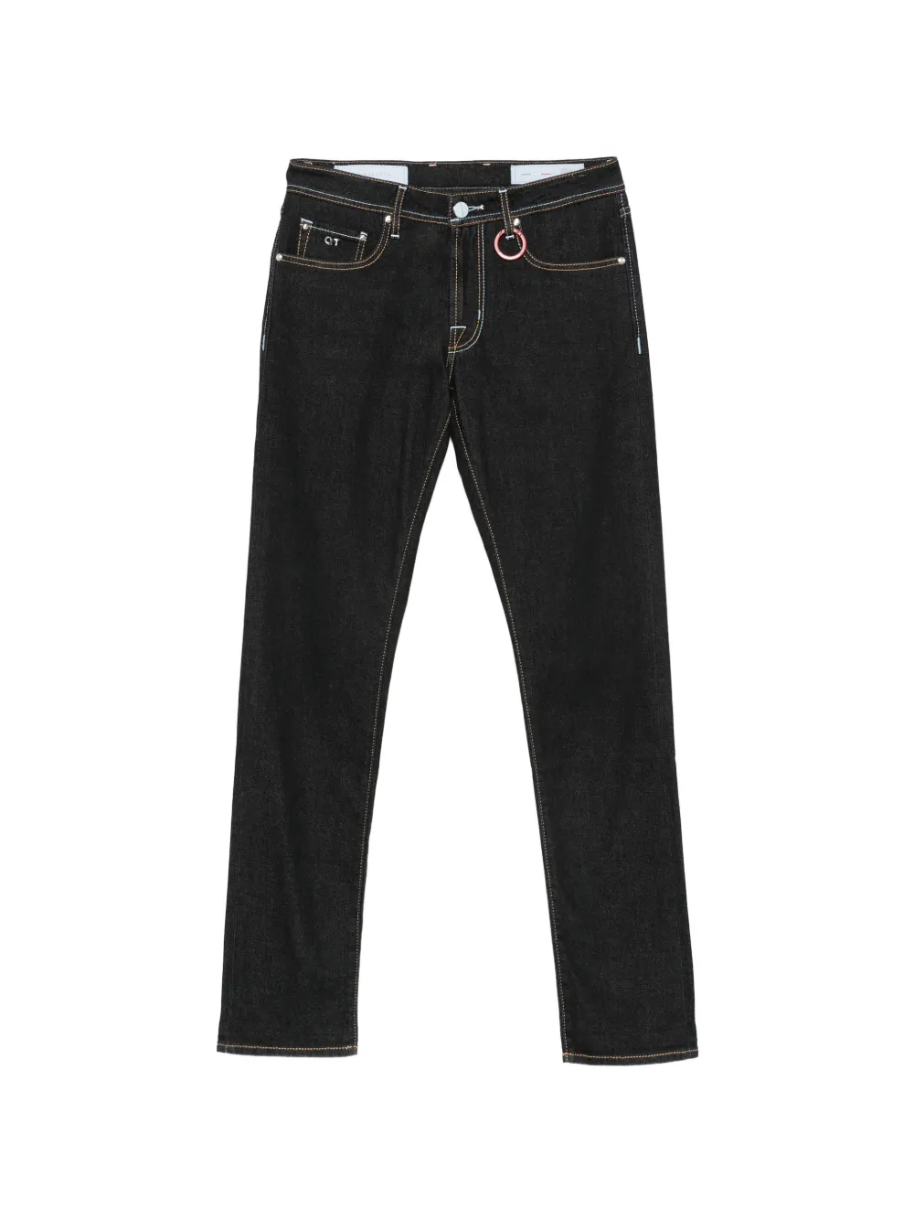 Sartoria Tramarossa Jeans Michelangelo con anello - Blu