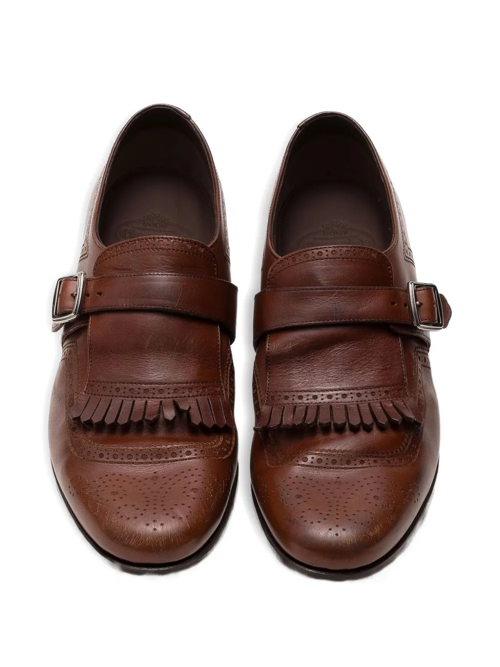 Church's Shanghai gespschoenen met franje Bruin