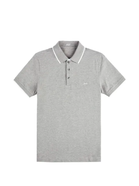 Fay logo polo shirt