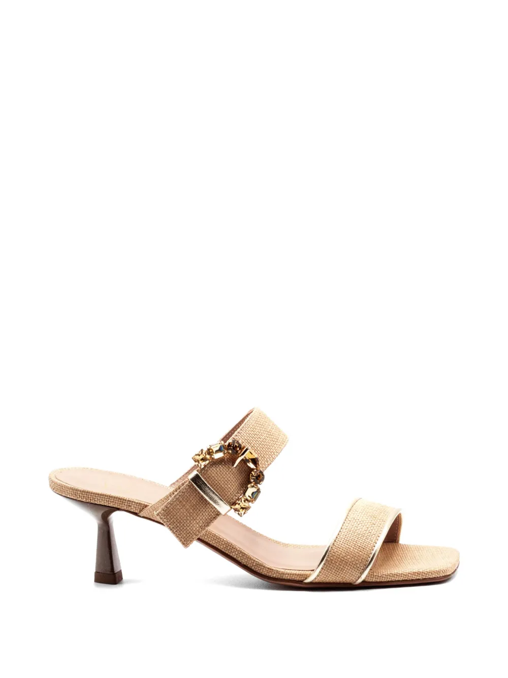 Festa Milano buckle strap sandals - Toni neutri