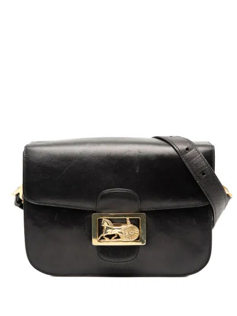 Celine Pre-Owned 2018-2025 Calfskin Horse Carriage crossbody bag