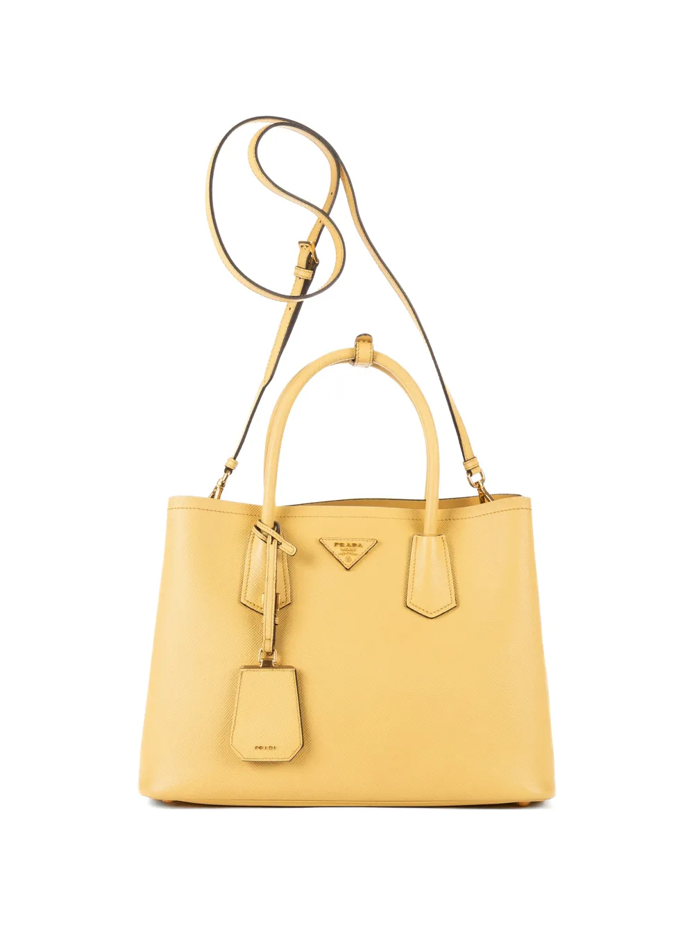Prada Pre-Owned Saffiano Cuir handbag - Giallo