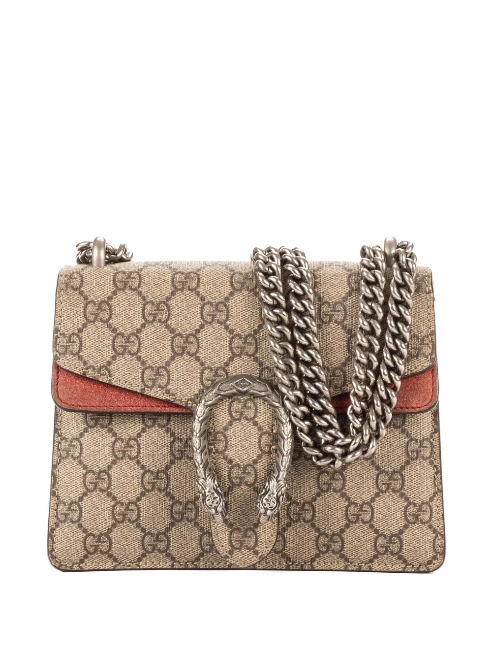 Gucci Pre-Owned mini Dionysus GG Supreme shoulder bag - Toni neutri