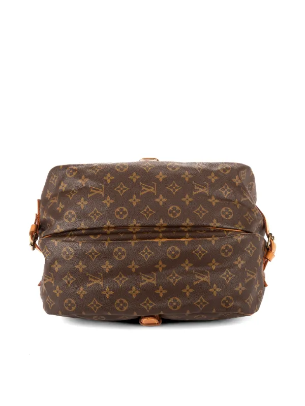 Louis Vuitton Pre-Owned ソミュール 35 ショルダーバッグ | ブラウン