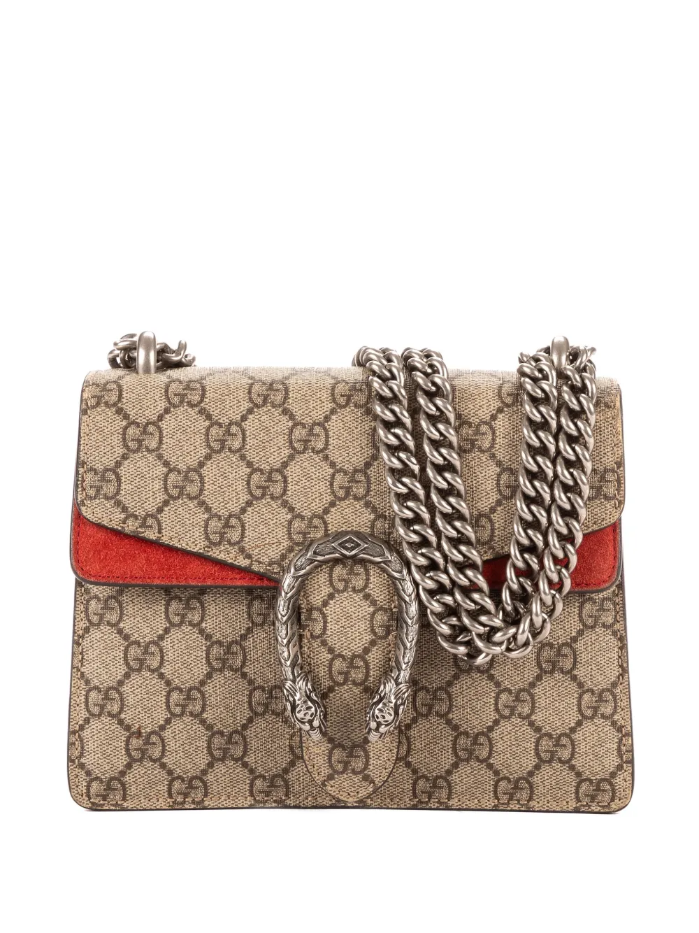 Gucci Pre-Owned mini Dionysus GG Supreme shoulder bag - Toni neutri