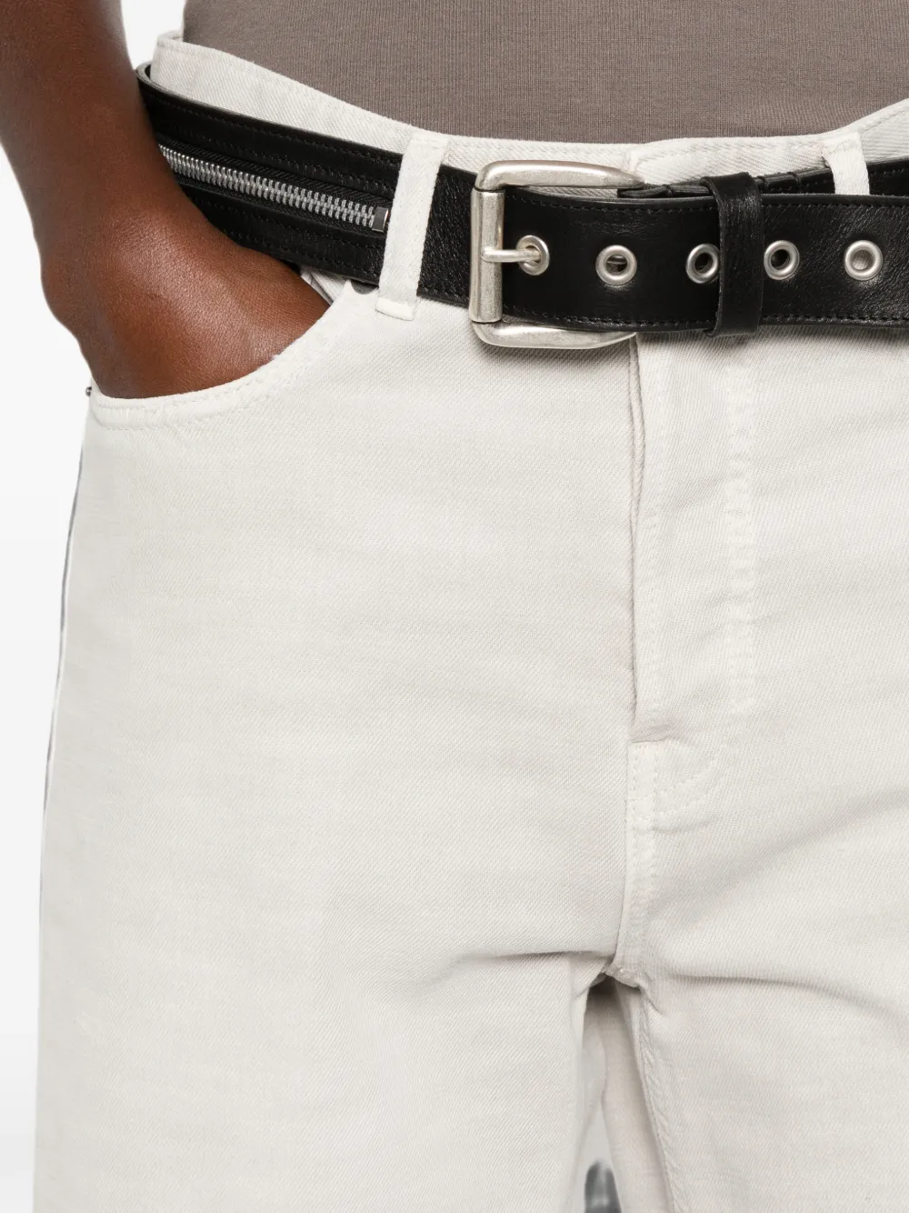 Haikure Betty Bull straight jeans Grijs