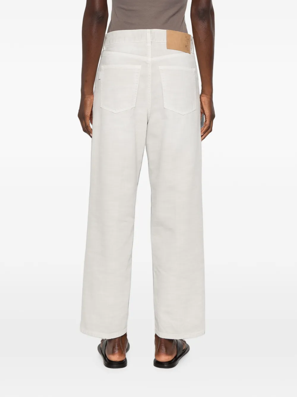 Haikure Betty Bull straight jeans Grijs