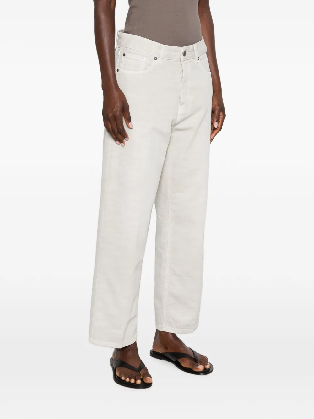 Haikure Betty Bull straight jeans Grijs