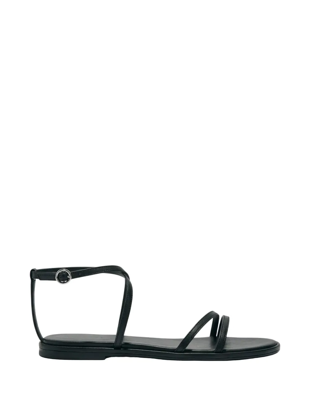 Aeyde Rabea strappy sandals Zwart